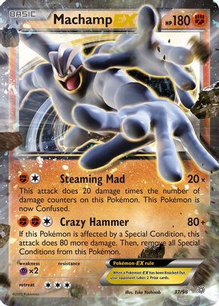 Machamp EX 037/98 - XY  Ancient Origins Holofoil - for just $1.20! 