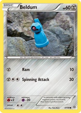 Beldum 047/98 - XY  Ancient Origins - for just $0.16! 