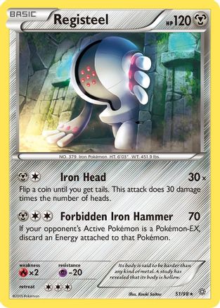 Registeel 051/98 - XY  Ancient Origins - for just $0.05! 