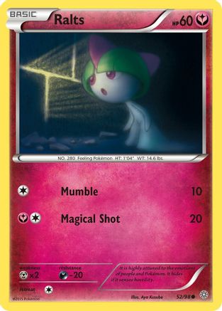 Ralts 052/98 - XY  Ancient Origins - for just $0.10! 