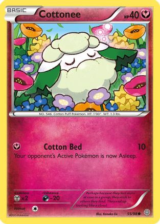 Cottonee 055/98 - XY  Ancient Origins - for just $0.14! 
