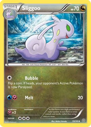 Sliggoo 059/98 - XY  Ancient Origins Reverse Holofoil - for just $0.22! 