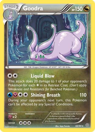Goodra 060/98 - XY  Ancient Origins Reverse Holofoil - for just $0.26! 