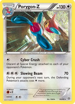 Porygon-Z 066/98 - XY  Ancient Origins Reverse Holofoil - for just $0.05! 