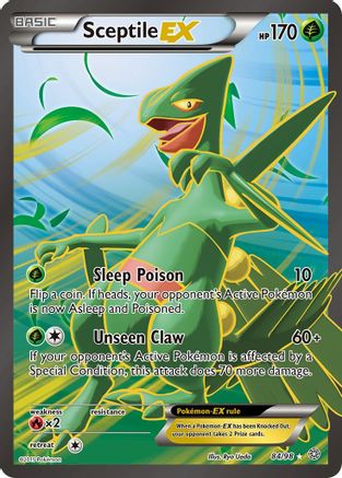 Sceptile EX (Full Art) 084/98 - XY  Ancient Origins Holofoil - for just $15.91! 