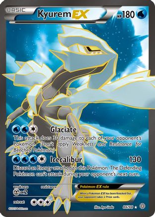 Kyurem EX (Full Art) 086/98 - XY  Ancient Origins Holofoil - for just $9.37! 