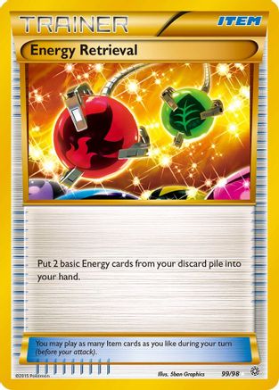 Energy Retrieval 099/98 - XY  Ancient Origins Holofoil - for just $9.16! 
