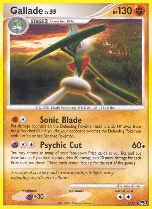 Gallade (2/17) [POP Series 7] - for just $7.85! 