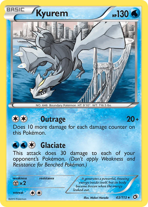 Kyurem (43/113) [Black & White: Legendary Treasures] - for just $0.95! 