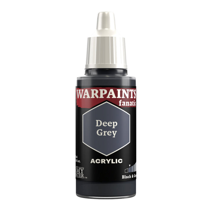 Army Painter Warpaints Fanatic: Deep Grey 18ml - for just $4.25! 