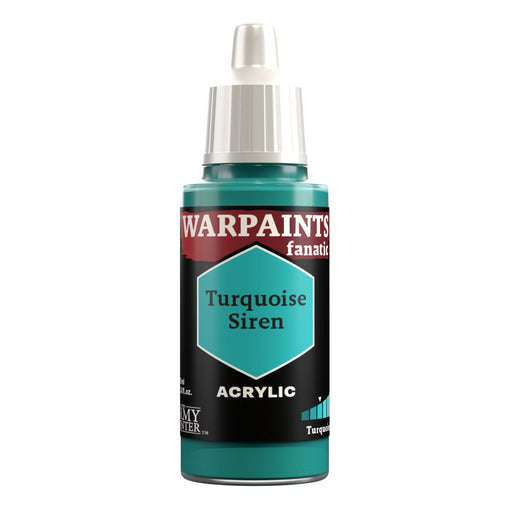Army Painter Warpaints Fanatic: Turquoise Siren 18ml - Premium Miniatures - Just $4.25! Shop now at Retro Gaming of Denver