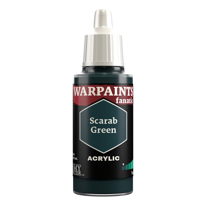 Army Painter Warpaints Fanatic: Scarab Green 18ml - for just $4.25! 