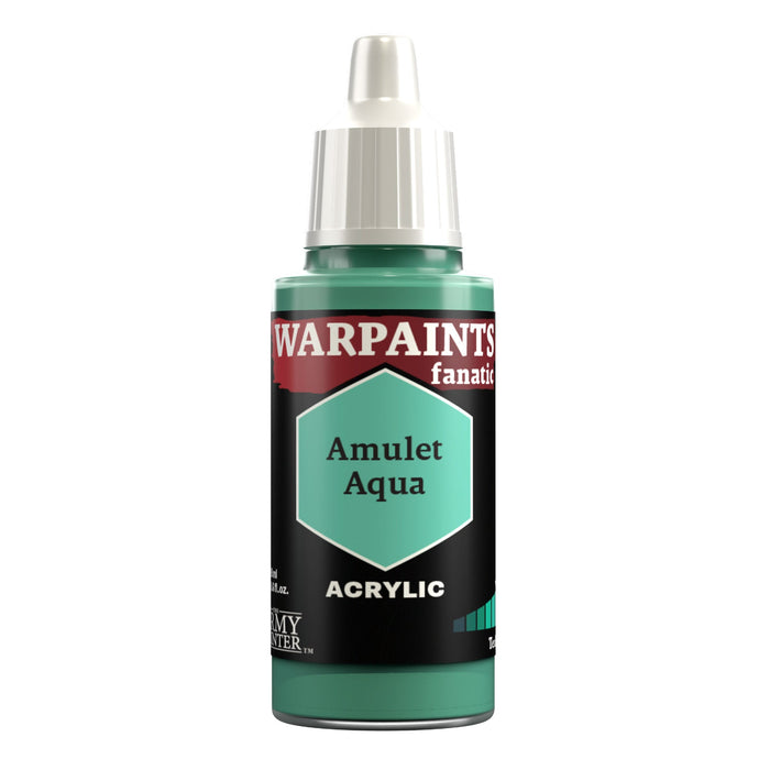 Army Painter Warpaints Fanatic: Amulet Aqua 18ml - for just $4.25! 