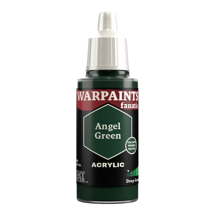 Army Painter Warpaints Fanatic: Angel Green 18ml - Premium Miniatures - Just $4.25! Shop now at Retro Gaming of Denver