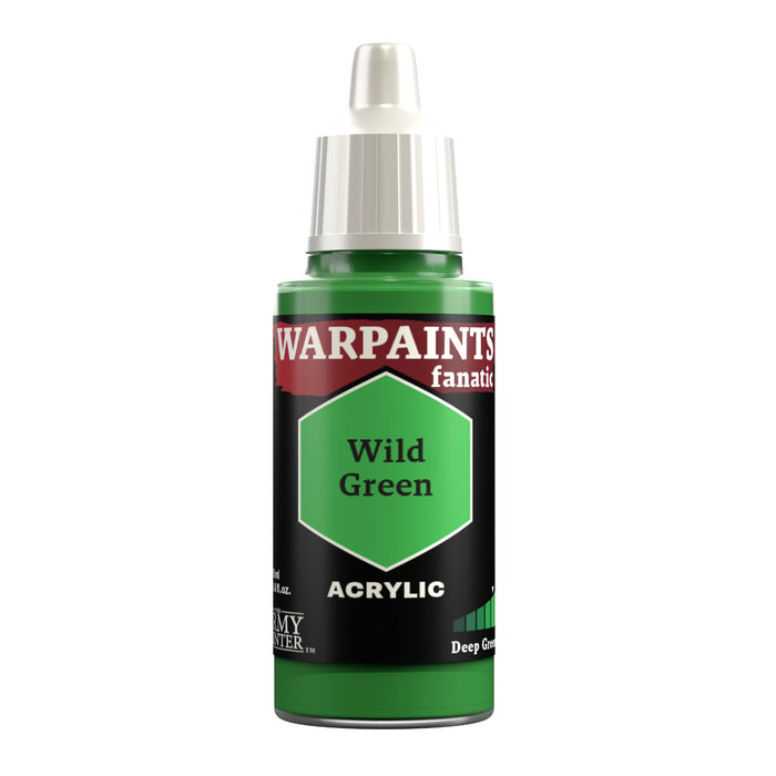 Army Painter Warpaints Fanatic: Wild Green 18ml - for just $4.25! 