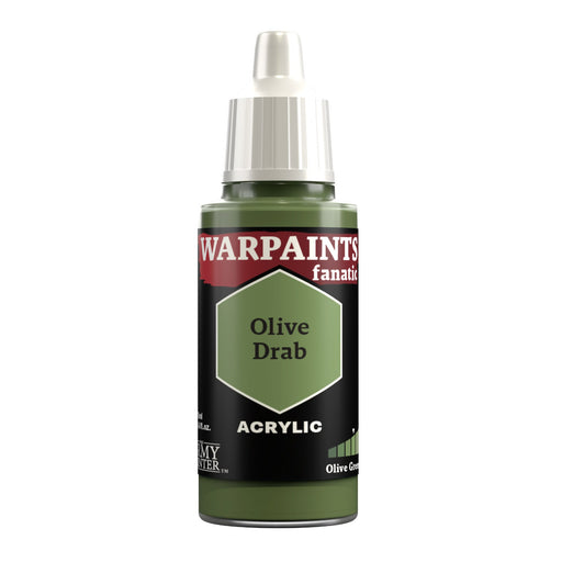 Army Painter Warpaints Fanatic: Olive Drab 18ml - for just $4.25! 