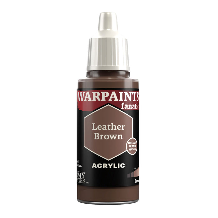 Army Painter Warpaints Fanatic: Leather Brown 18ml - for just $4.25! 