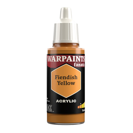 Army Painter Warpaints Fanatic: Fiendish Yellow 18ml - for just $4.25! 