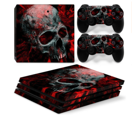PS4 Pro Anti-Scrape Geometric Pattern Sticker | Durable Protection for Gaming Console - for just $25.94! 