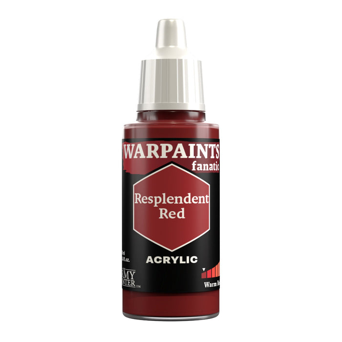 Army Painter Warpaints Fanatic: Resplendent Red 18ml - for just $4.25! 