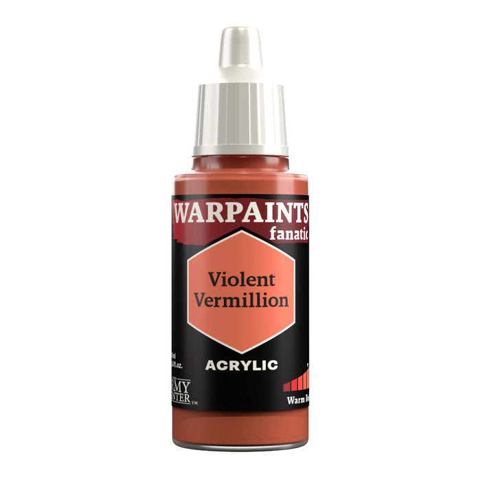 Army Painter Warpaints Fanatic: Violent Vermilion 18ml - for just $4.25! 