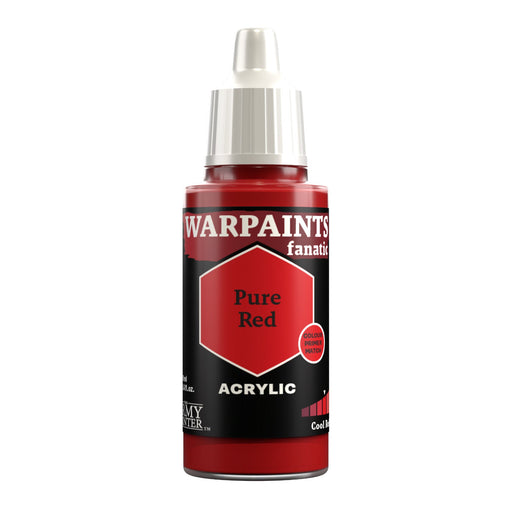 Army Painter Warpaints Fanatic: Pure Red 18ml - Premium Miniatures - Just $4.25! Shop now at Retro Gaming of Denver