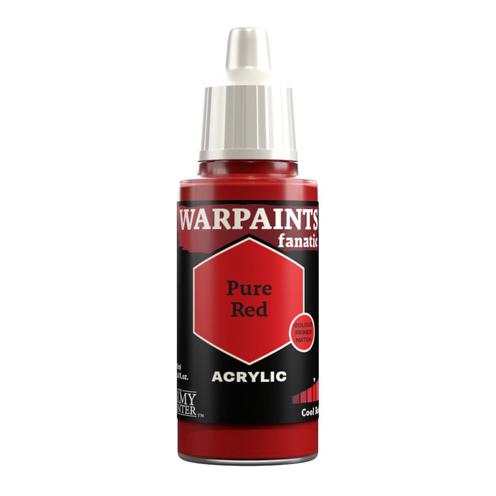 Army Painter Warpaints Fanatic: Pure Red 18ml - for just $4.25! 