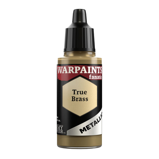 Army Painter Warpaints Fanatic: Metallic - True Brass 18ml - for just $4.50! 