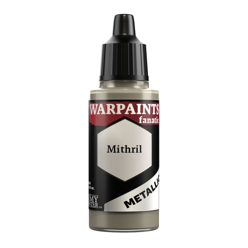 Army Painter Warpaints Fanatic: Metallic - Mithril 18ml - Premium Miniatures - Just $4.50! Shop now at Retro Gaming of Denver