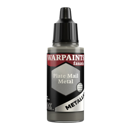 Army Painter Warpaints Fanatic: Metallic - Plate Mail Metal 18ml - for just $4.50! 