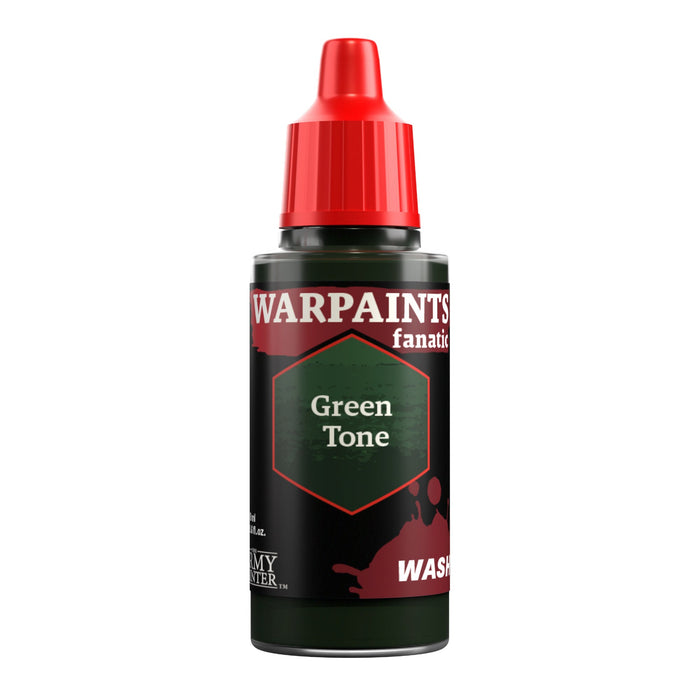 Army Painter Warpaints Fanatic: Wash - Green Tone 18ml - for just $4.50! 