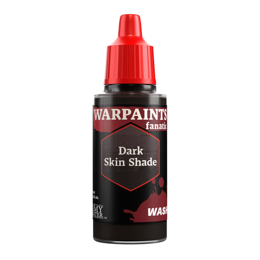 Army Painter Warpaints Fanatic: Wash - Dark Skin Shade 18ml - Premium Miniatures - Just $4.50! Shop now at Retro Gaming of Denver