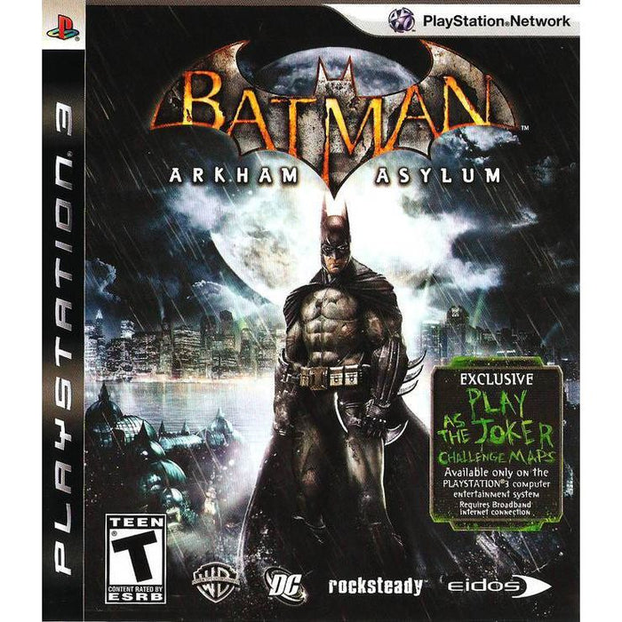 Batman: Arkham Asylum With Behind the Scenes Disc (Playstation 3) - Just $0! Shop now at Retro Gaming of Denver