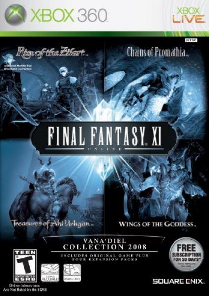 Final Fantasy XI Online: Vana'diel Collection 2008 (Xbox 360) - for just $0! 