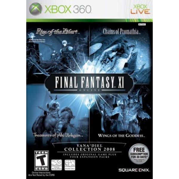 Final Fantasy XI Online: Vana'diel Collection 2008 (Xbox 360) - Just $0! Shop now at Retro Gaming of Denver