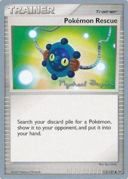 Pokemon Rescue (115/127) (Happy Luck - Mychael Bryan) [World Championships 2010] - for just $0.20! 