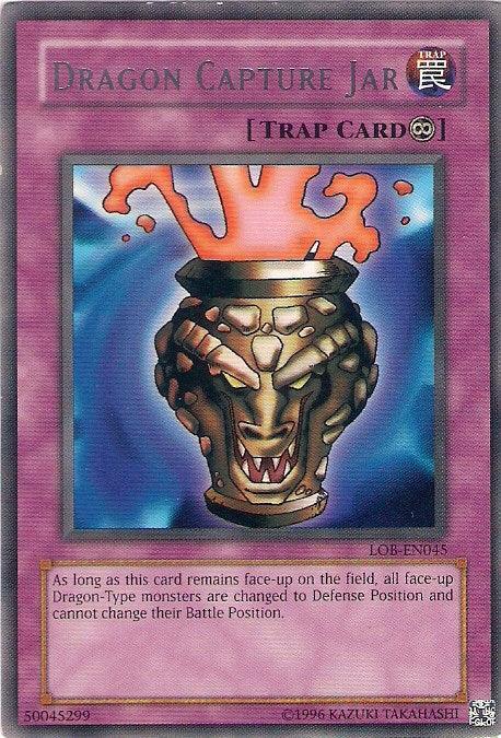 Dragon Capture Jar [LOB-EN045] Rare - for just $0.80! 