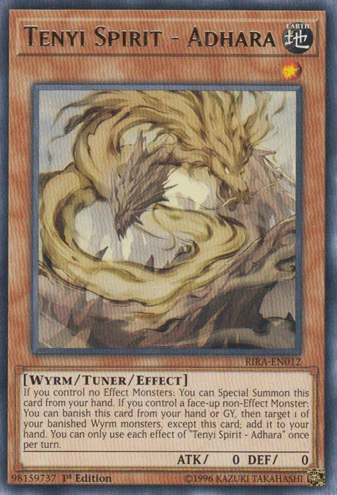 Tenyi Spirit - Adhara [RIRA-EN012] Rare - for just $0.10! 