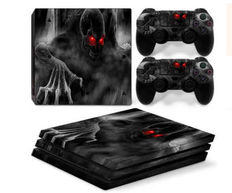 PS4 Pro Anti-Scrape Geometric Pattern Sticker | Durable Protection for Gaming Console - for just $25.94! 