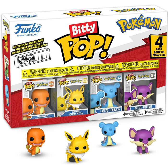 Pokemon Charmander Funko Bitty Pop! Mini-Figure 4-Pack - for just $11.95! 