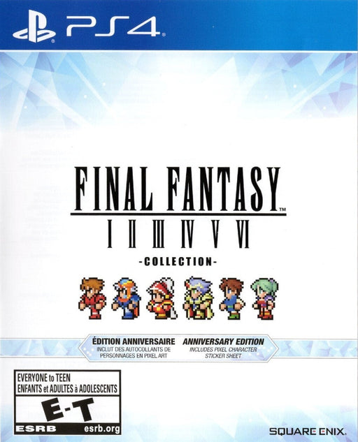 Final Fantasy I-VI Collection - Anniversary Edition (PlayStation 4) - for just $0! 