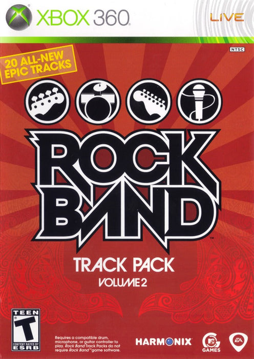 Rock Band Track Pack Volume 2 (Xbox 360) - for just $0! 