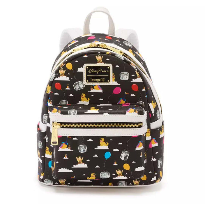 Disney Loungefly UP Mini Backpack Characters Balloons Russell, Dug, Carl, Ellie - for just $65! 