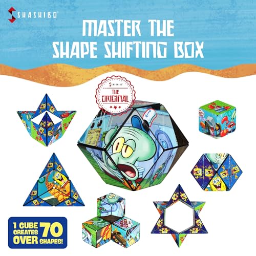 SHASHIBO Magnetic Puzzle Cube: Spongebob Squarepants - Krusty Krab - for just $24.99! 