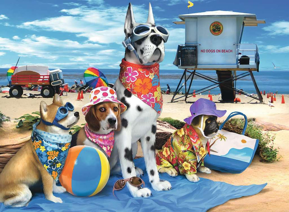 Puzzle: No Dogs on The Beach - for just $13.99! 