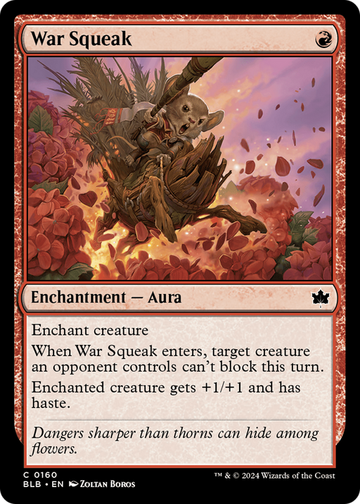 War Squeak (BLB-160) - Bloomburrow - for just $0.01! 