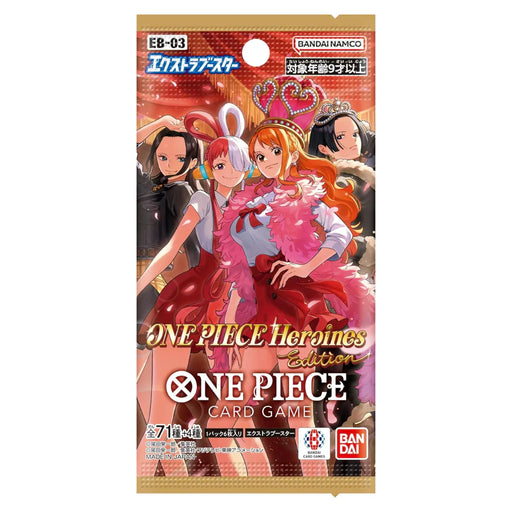 One Piece EB-03 Heroine Edition Booster Box - Japanese (1 Booster Pack) - for just $5.99! 