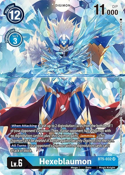 Hexeblaumon [BT5-032] (Alternate Art) [Dimensional Phase] - Just $0.30! Shop now at Retro Gaming of Denver