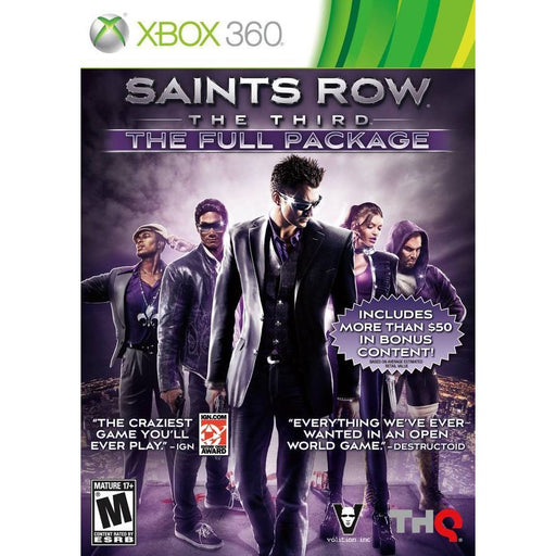 Saints Row The Third: Full Package (Xbox 360) - Just $0! Shop now at Retro Gaming of Denver