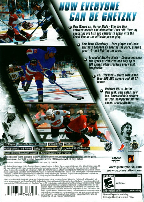 Gretzky NHL 06 – PlayStation 2 (PS2) - for just $5.99! 